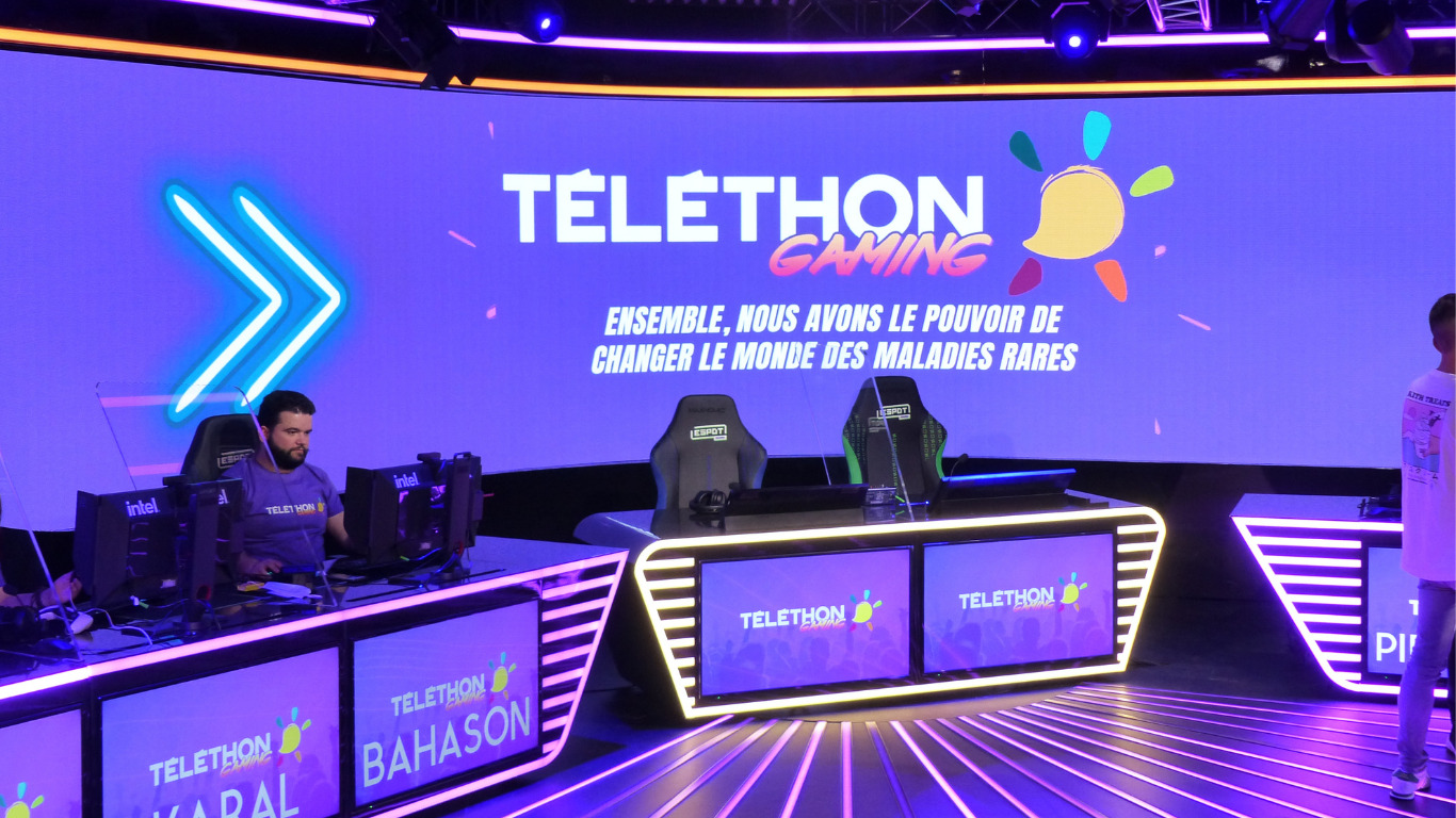 Plateau Téléthon Gaming
