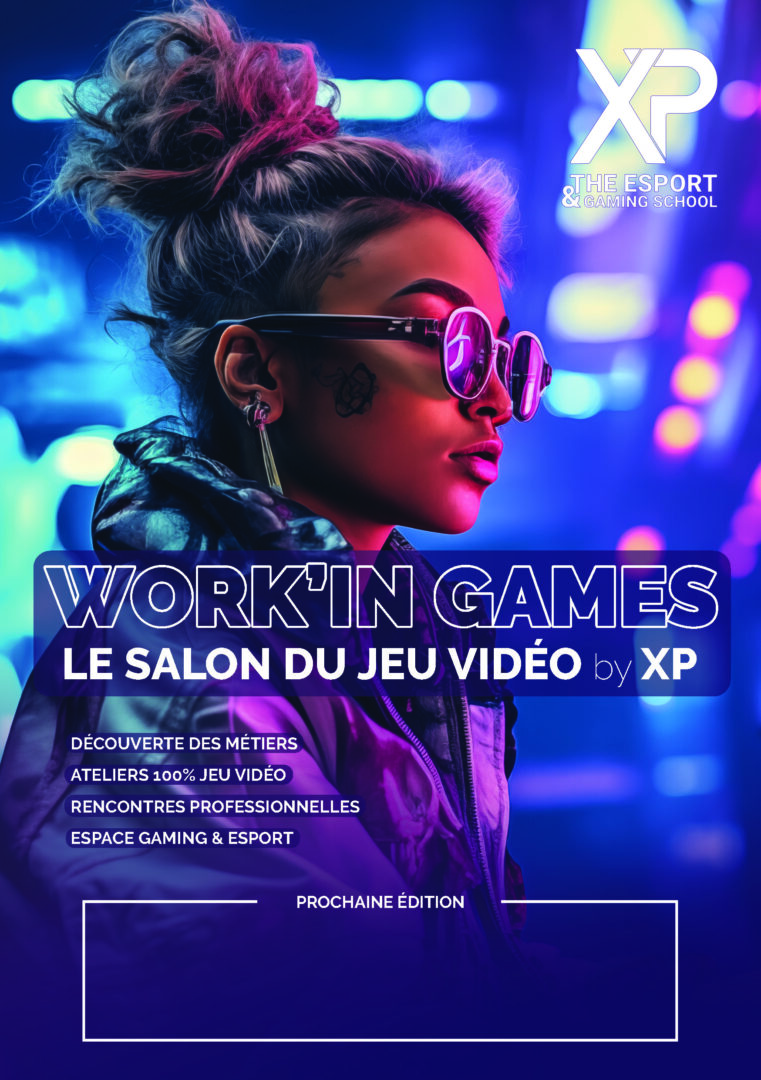work'in games, le salon du jeu vidéo by XP