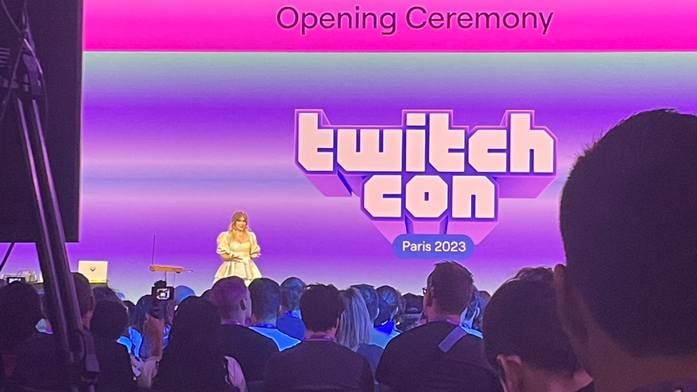 Cérémonie d'ouverture TwitchCon Paris 2023