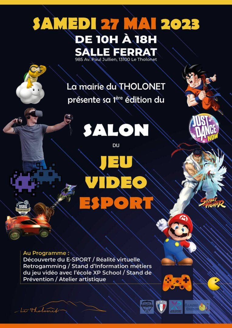 XP Salon du jeu vidéo de la mairie du Tholonet